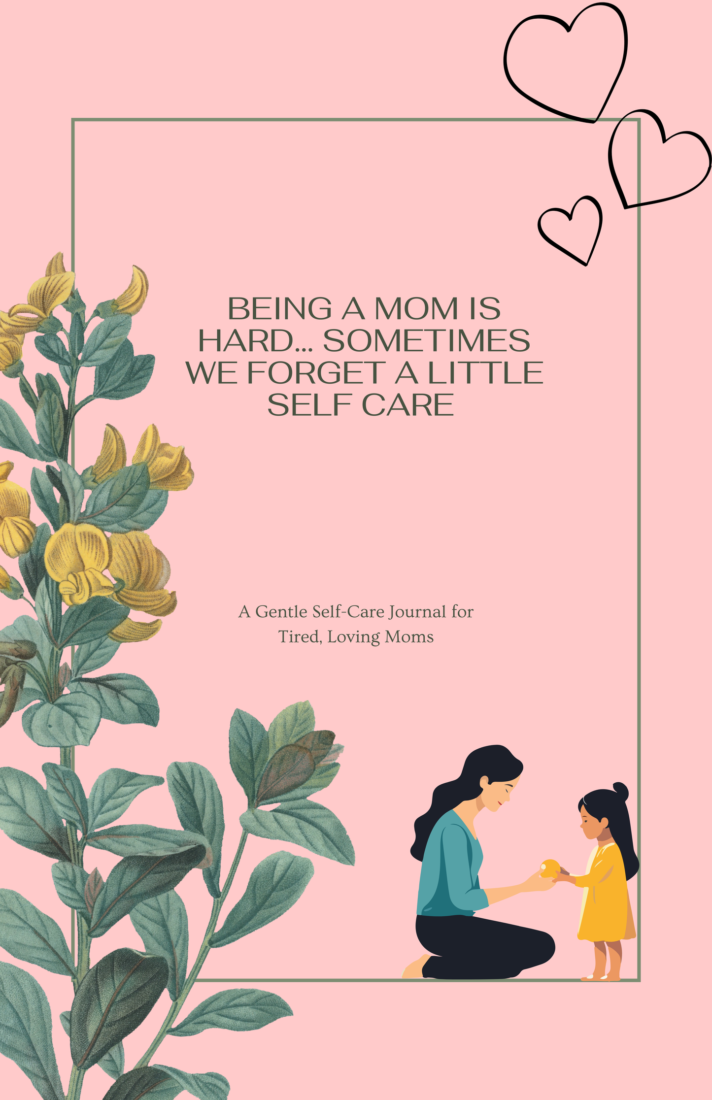 Being a mom is hard. Sometimes we forget a little self care